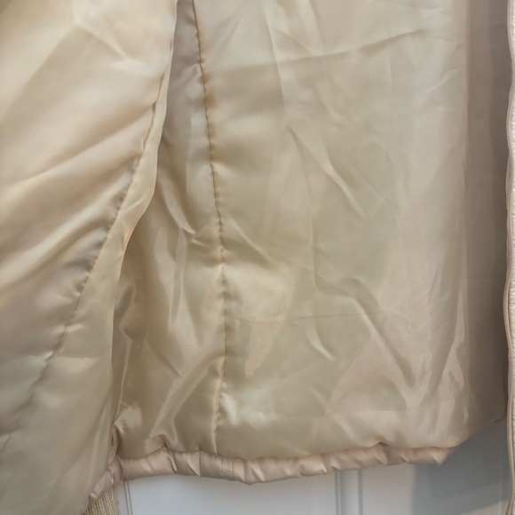 NWT Coldwater Creek Beige Sweater Jacket, Size Large - Picture 5 of 12